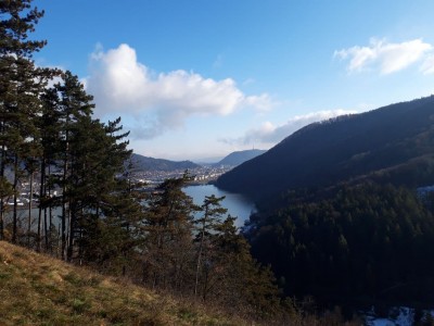 Die Aussicht in Richtung Piatra Neamt